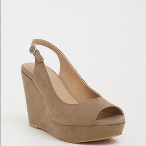 Torrid Peep Toe Sling back